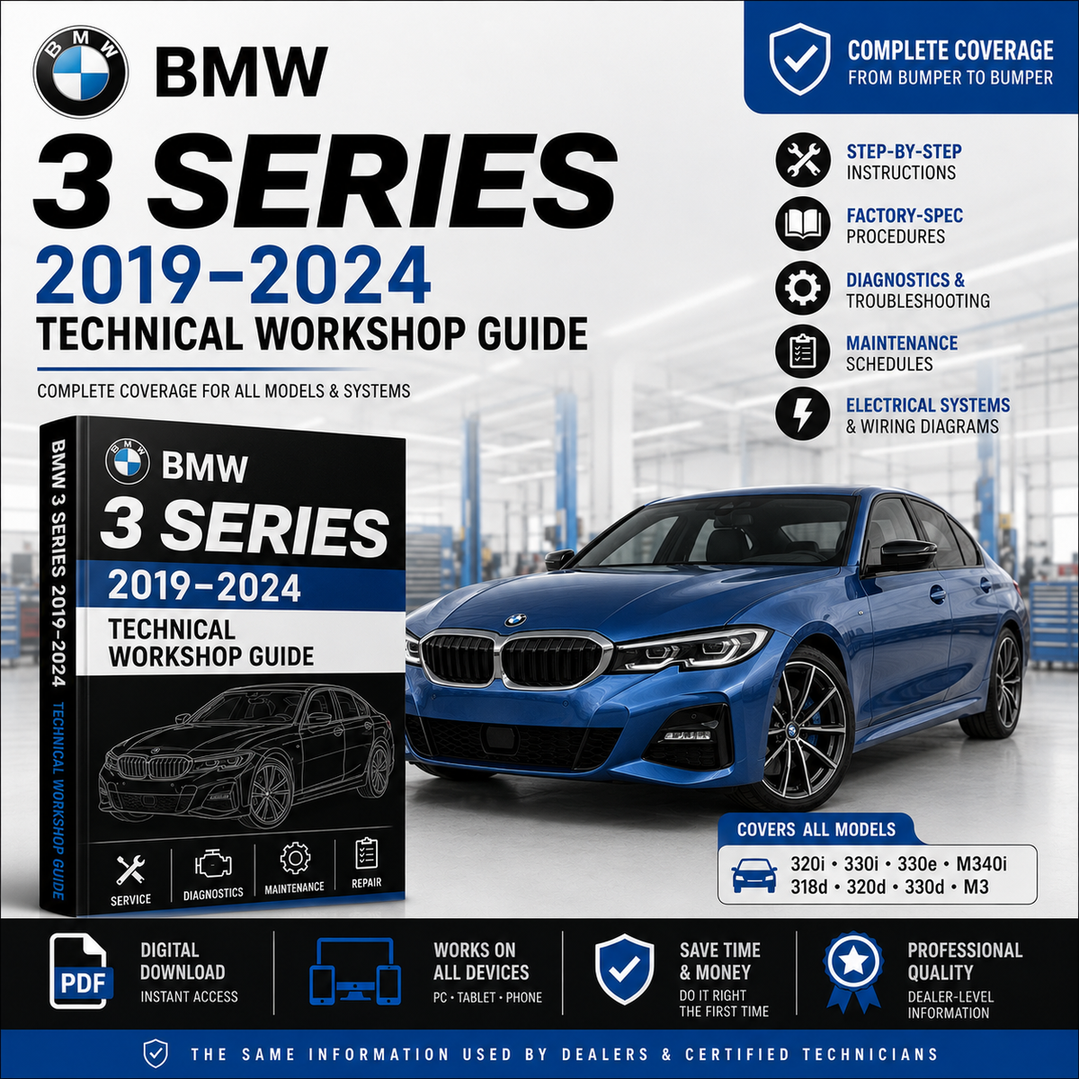 BMW 3 Series 2019–2024 Technical Workshop Guide