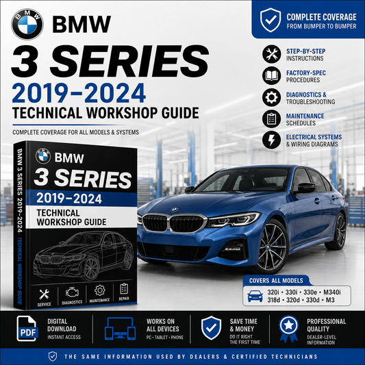 BMW 3 Series 2019–2024 Technical Workshop Guide